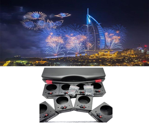70-100m Afstandsbediening Indoor Cold Fountain Base Electronic Firing System Vuurwerk