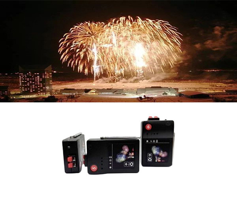 Gemengd effect Plastic draadloos schietsysteem Vuurwerk Transmitter Ballon Control
