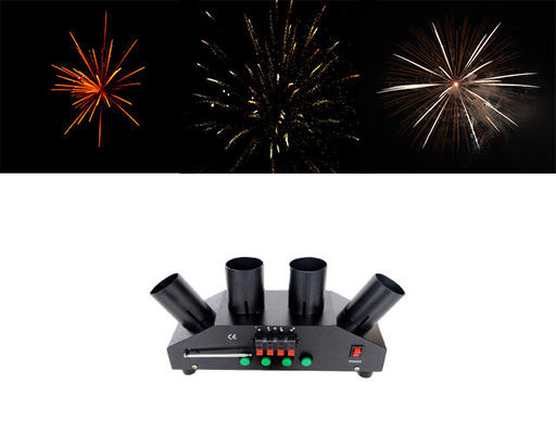 12 10 Kanalen 500m Fan Vuurwerk Fontein Machine Vuurwerk Installatiesysteem Draadloze besturing