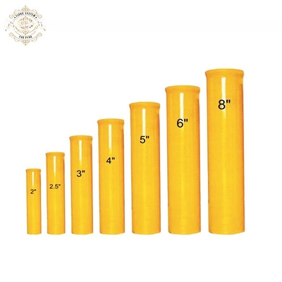 Heighet 320mm 340mm 360mm glasvezel mortel buis voor het schieten van vuurwerk display