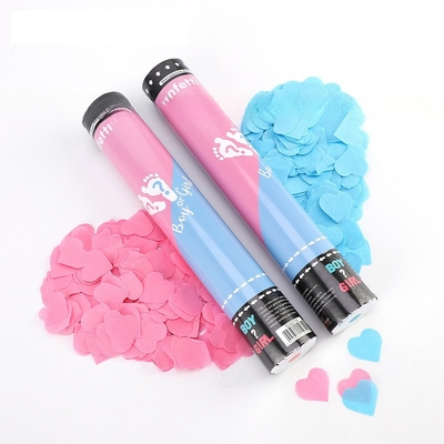 Stageli Handheld Wedding Confetti Cannon Biologisch afbreekbaar Geslacht onthullen Poppers