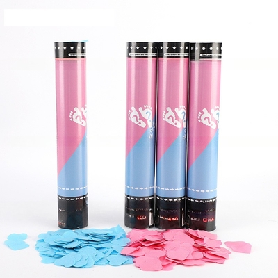 Stageli Handheld Wedding Confetti Cannon Biologisch afbreekbaar Geslacht onthullen Poppers