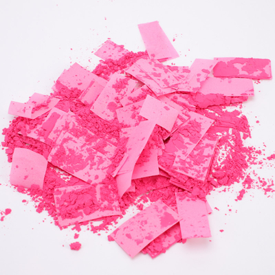 Roze Blauwe biologisch afbreekbare bruiloft confetti Poppers Geslacht Poppers