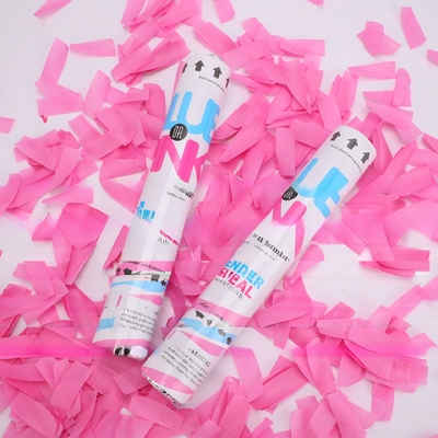 Confetti Shooter Metalen glanzend biologisch afbreekbaar kanon voor feestartikelen