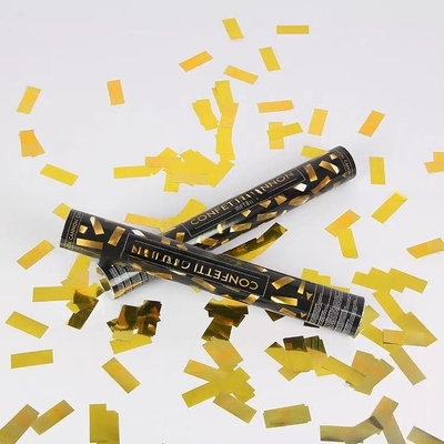 Kleur rook effect handheld confetti geslacht onthullen poeder kanon