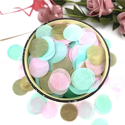 Hot Sale Nieuwheid Ideeën Eco-vriendelijke biologisch afbreekbare confetti voor blaster gemaakt van rijstpapier
