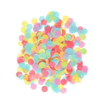 Confetti cirkelpunten regenboog confetti voor feest tafel bruiloft vieringen veelkleurig biologisch afbreekbaar papier
