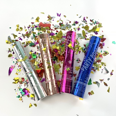 Geslacht Confetti Poppers biologisch afbreekbaar Geslacht onthult Confetti kleur rook effect