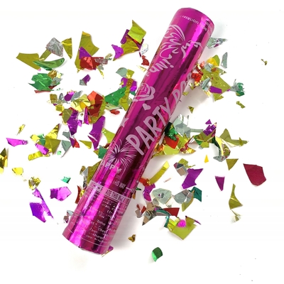 Geslacht Confetti Poppers biologisch afbreekbaar Geslacht onthult Confetti kleur rook effect