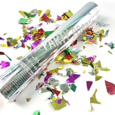 Geslacht Confetti Poppers biologisch afbreekbaar Geslacht onthult Confetti kleur rook effect