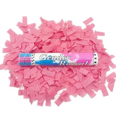 Hot Sale Confetti Shooter Geslacht onthullen Confetti Cannon Party Popper Confetti Launcher voor geslacht onthullen