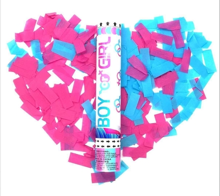 Beste prijs geslacht onthullen afbreekbare vlamvast feest popper confetti kanon jongens of meisjes verjaardag baby ijzer fles