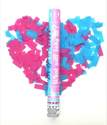 18&quot; Eco-vriendelijke Gender Reveal Cannon met biologisch afbreekbare vlamwerende party popper confetti voor baby shower party benodigdheden