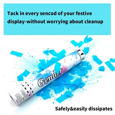 Eco-vriendelijke Confetti Cannon Confetti Shooter Party Popper Confetti Cannon Biologisch afbreekbaar Baby Geslacht onthult