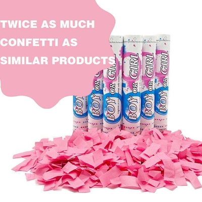 Geslacht onthullen confetti feest Popper kleurrijke rook Holi poeder biologisch afbreekbaar vlamvast feest popper confetti