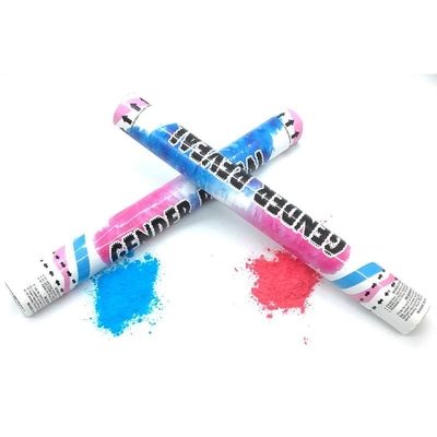 Handheld baby douche geslacht onthullen rook confetti poeder kanon biologisch afbreekbaar vlamwerend feest popper confetti confetti