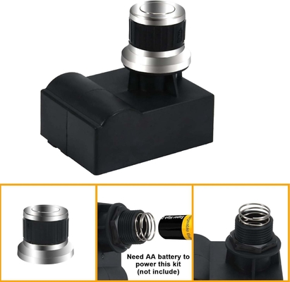 CSA &amp; CE gecertificeerde universele vonkgenerator Zwart Plastic Casting Gas Grill Electric Silver Push Button Igniter