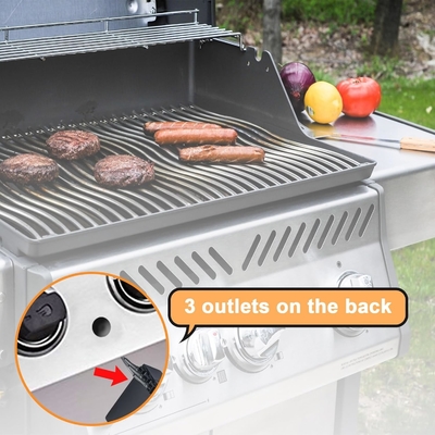 CSA &amp; CE gecertificeerde universele vonkgenerator Zwart Plastic Casting Gas Grill Electric Silver Push Button Igniter
