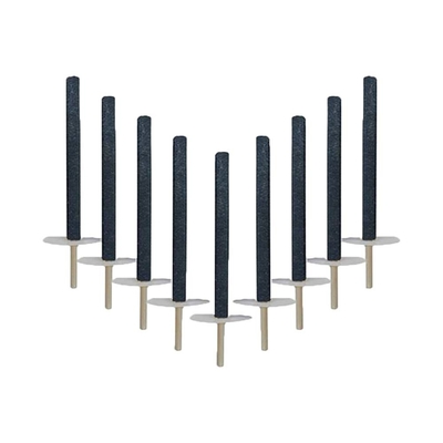 Multicolor Cotton Thread Cloth Wax Procession Torch Candle voor het branden van vreugdevuren buiten