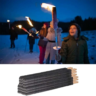 Multicolor Long Time Cotton Thread Cloth Wax Procession Torch Candle Signal Hand Voor Brand Vuur Buiten