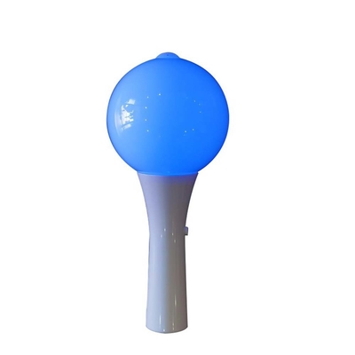 18*10cm LED gloeiende flitsende stok witte schelpbalstok voor festivalconcertvoorzieningen