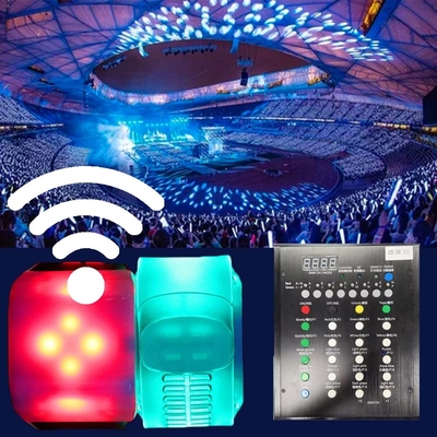 Aanpassing Dmx gecontroleerde LED Flash Armband Voor Event Rave Party