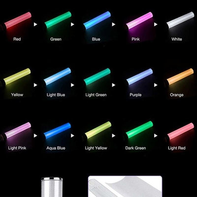 Draadloos afstandsbediend LED-stoklamp met 15 kleurveranderende effecten voor concerten