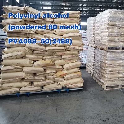 Pva poeder polyvinylalcohol 2488 deeltje Pva088-50 viscositeit hoog schuimend speciale toepassingslijm