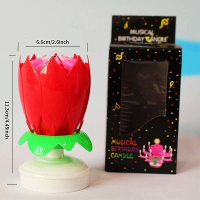 Verjaardagstaart Kaars Lotus Zingen Verjaardagstaart Vuurwerk Kaars Verjaardagsfeest Spinnen Lotus Kaars