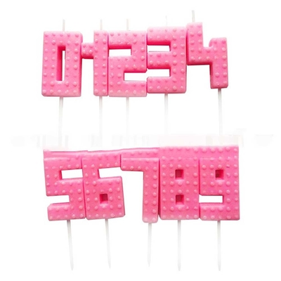 Fabrieksprijs Aanbod Fancy Happy Birthday Candle Digitale nummers voor feesten bij aanbod
