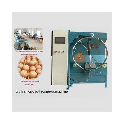 Automatisch vuurwerk display Pyrotechnica lege halfspere Shell tape wikkeling machine