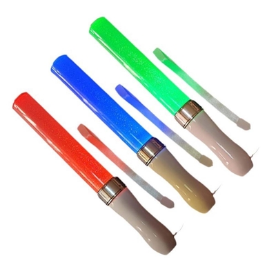 Acryl Mini Led Stick Met Rotary Switch Custom Laser Logo Mini Glow Led Acryl Stick Led Pen Light