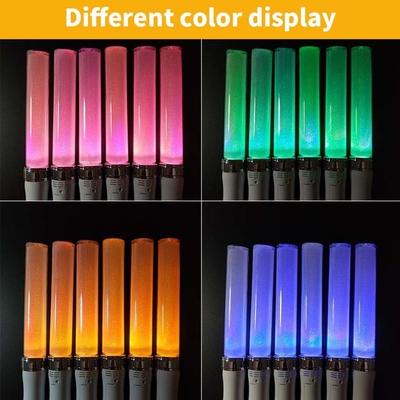 Acryl Mini Led Stick Met Rotary Switch Custom Laser Logo Mini Glow Led Acryl Stick Led Pen Light