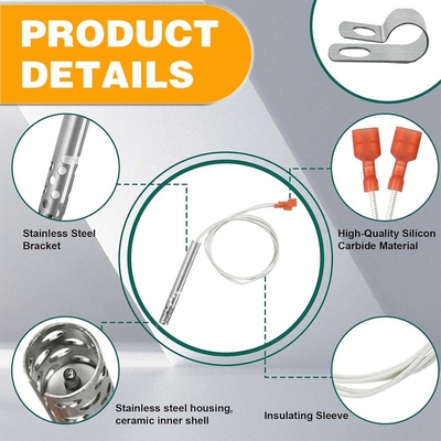 Keramische grondstoffen 120V 150 Oven Hot Side Ignition Pin met siliciumnitride materiaal