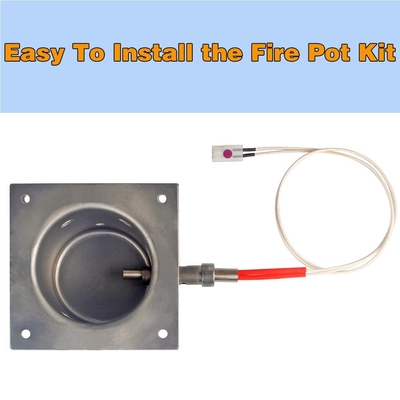 BBQ-grill met pellets Assembly Hot Rod Ignitor met schroeven en fusie