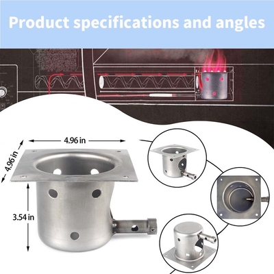 BBQ-grill met pellets Assembly Hot Rod Ignitor met schroeven en fusie