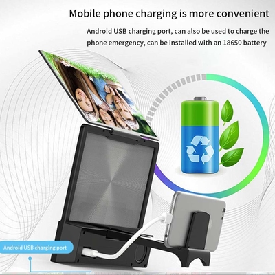 3D-telefoonschermvergroter met Bluetooth-luidsprekers