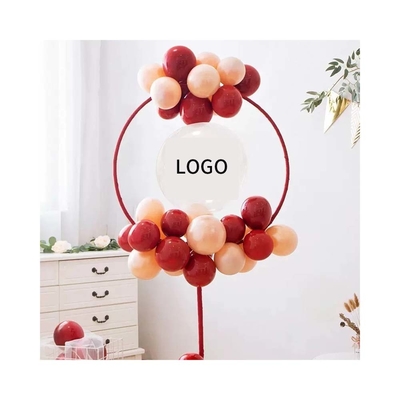 Groothandel Huwelijk decoratie Ballon Kolom Ring Bracket Huwelijk Pad Lood Ballon