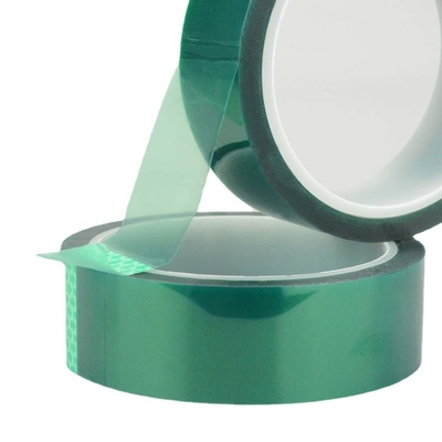 Soft Hardness High Gloss Green PET Tape voor warmtebestendige injectievormverwerking