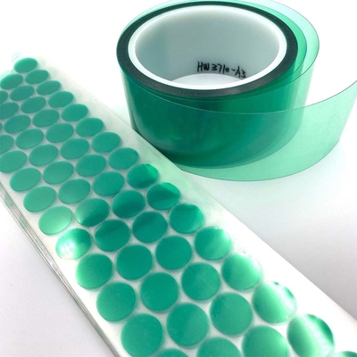 Soft Hardness High Gloss Green PET Tape voor warmtebestendige injectievormverwerking