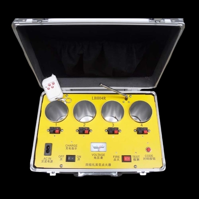 4 kanalen confetti machine Elektrische confetti schutter confetti kanon draadloos afstandsbediening vuurwerk schiet systeem