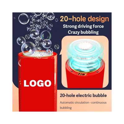 CE Elektrische Bubbelmachine Draagbare vuurwerk Bubbelmachine voor feesten en bruiloften Leeftijdsbereik 5 tot 7 jaar Gemaakt van kunststof