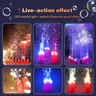 CE Elektrische Bubbelmachine Draagbare vuurwerk Bubbelmachine voor feesten en bruiloften Leeftijdsbereik 5 tot 7 jaar Gemaakt van kunststof