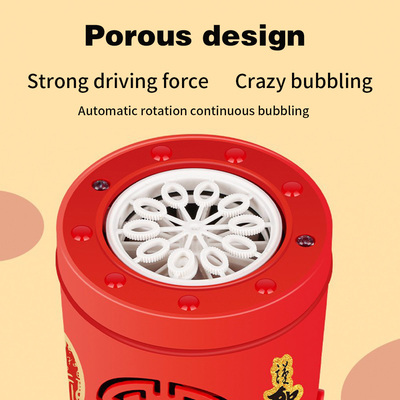 CE Elektrische Bubbelmachine Draagbare vuurwerk Bubbelmachine voor feesten en bruiloften Leeftijdsbereik 5 tot 7 jaar Gemaakt van kunststof