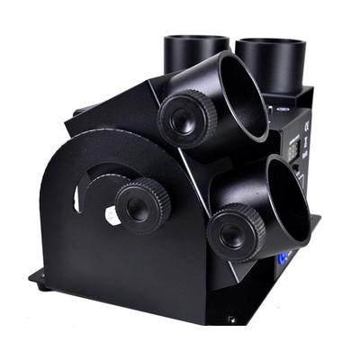 120W 4 koppen elektronische confetti launcher machine met DMX controle voor bruiloft verjaardag confetti kanon