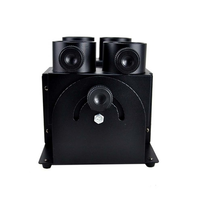 120W 4 koppen elektronische confetti launcher machine met DMX controle voor bruiloft verjaardag confetti kanon