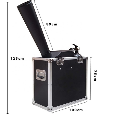 8M Jet Paper CO2 Cyclone Confetti Cannon Machine Kleine scène effect voor bedekt gebied 60-100m2