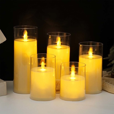Huwelijk Led Tea Light kaarsen flikkerend Helder accu bediend Vlamloze kaarsen voor thuis Tuinfeesten Verjaardag
