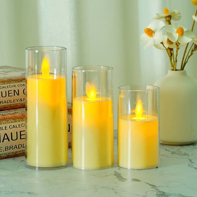 Huwelijk Led Tea Light kaarsen flikkerend Helder accu bediend Vlamloze kaarsen voor thuis Tuinfeesten Verjaardag