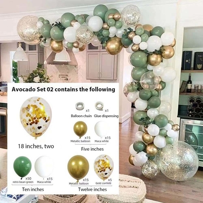 Roze Blauwe Latex Ballon Arch Kit Set Bruiloftsfeest Verjaardagsfeest Decoratie Ballons Set